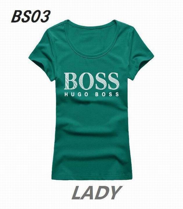 BOSS short round collar T woman S-XL-113